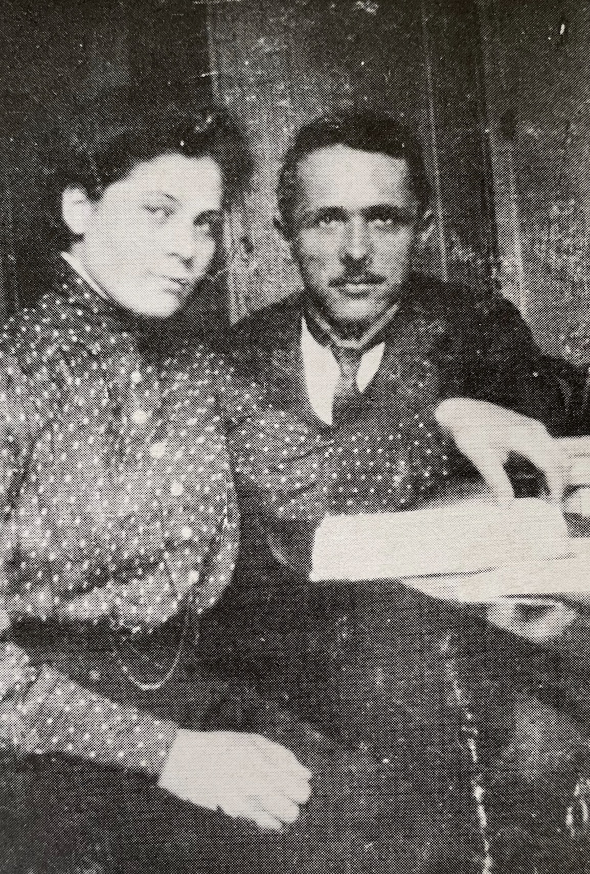 Die Eltern von Ernst Weiß: Berta und Gustav Weiß