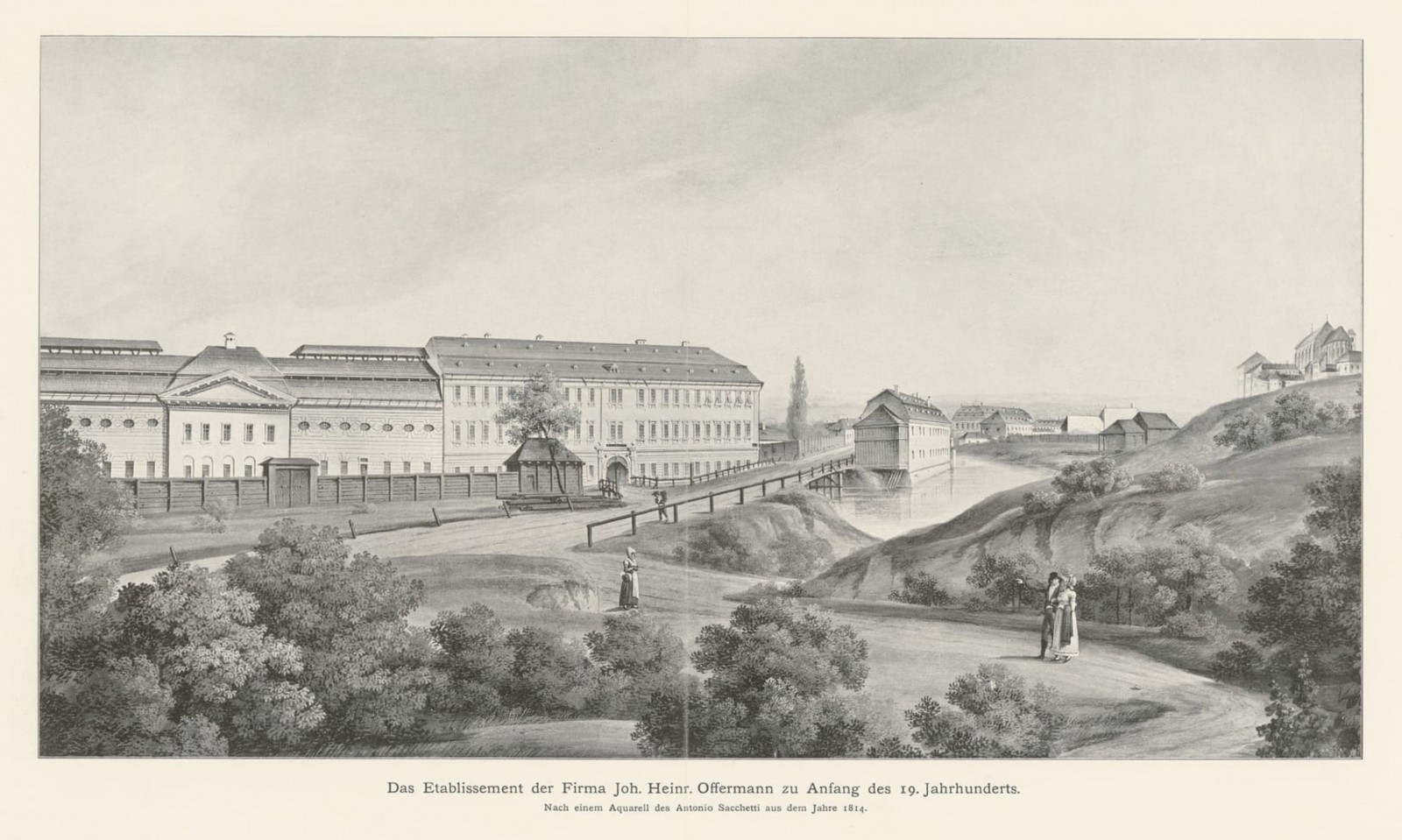 Textilfabrik von Johann Heinrich Offermann (Foto: Archiv der Stadt Brünn)